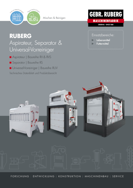 Produktkatalog Aspirateur, Separator &amp; Universal-Vorreiniger