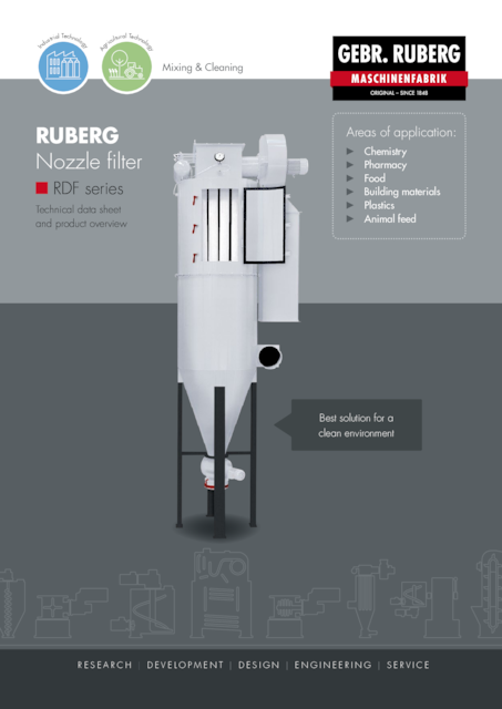 Nozzle Filter product brochure